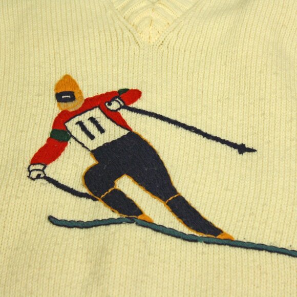 Vintage Neiman Marcus Ski Sweater - Picture 3 of 4